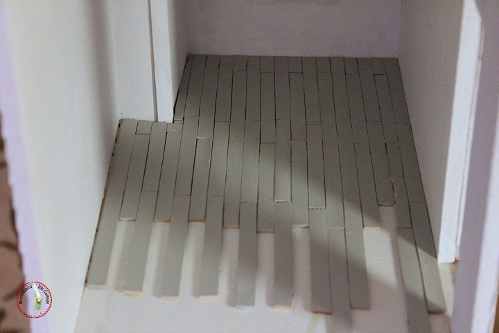 Dollhouse best sale flooring diy