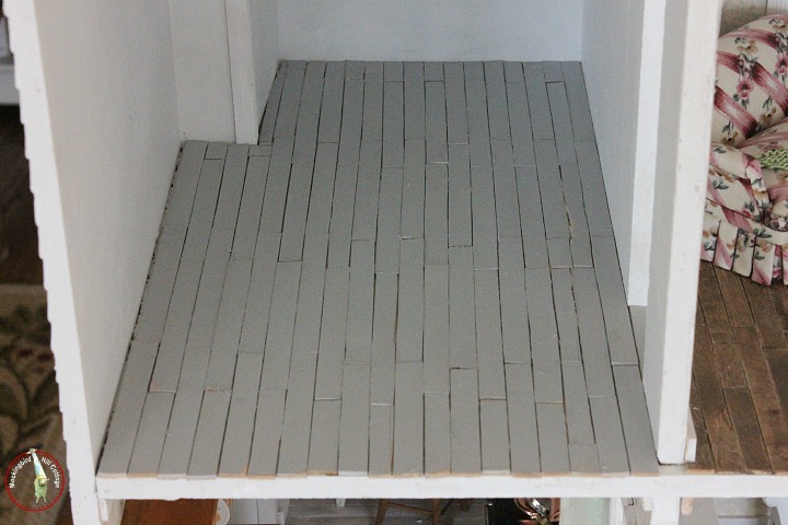 dollhouse wood flooring