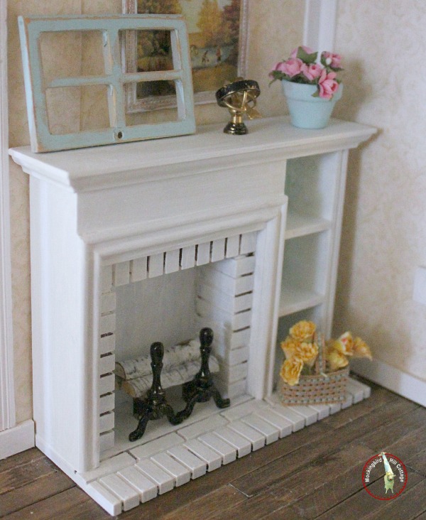 dollhouse miniatures fireplace