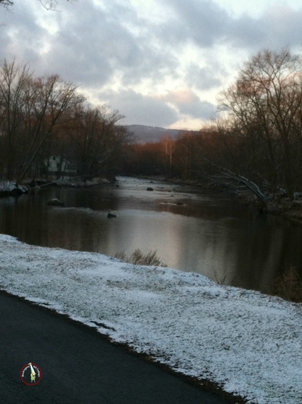 river with mountain