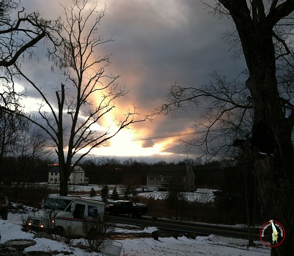 mailtrucksunset