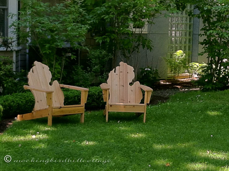 Mokleis: Michigan Shaped Adirondack Chairs