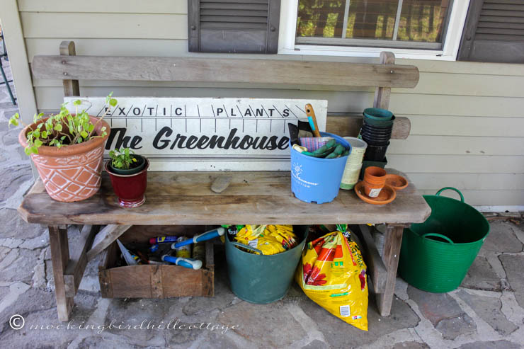 greenhouse-bench