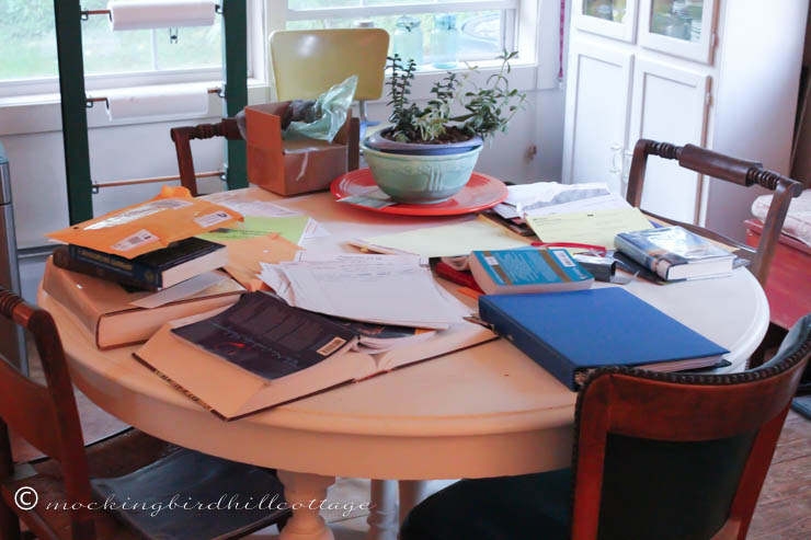 FRIDAY Current state of kitchen table