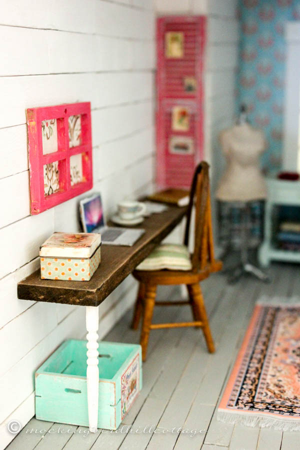 Dollhouse office best sale