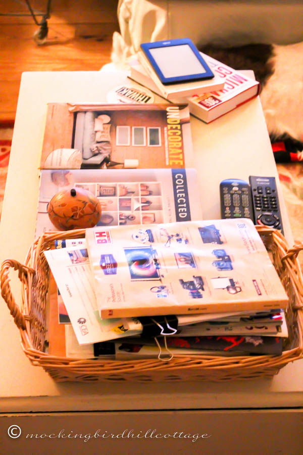 view of coffee table